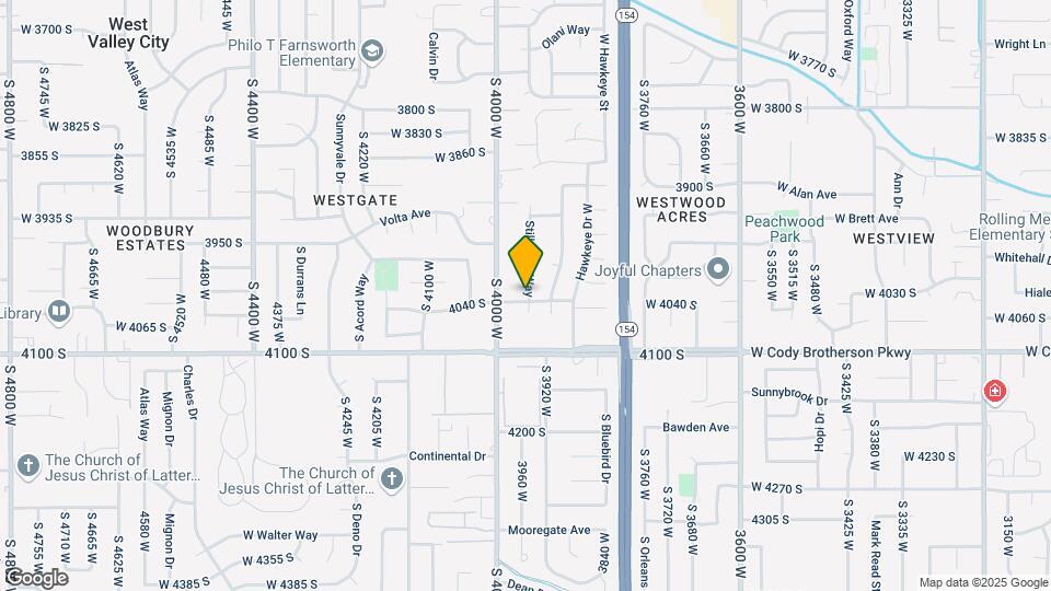 4030 Stillwater Way Map and Location Details