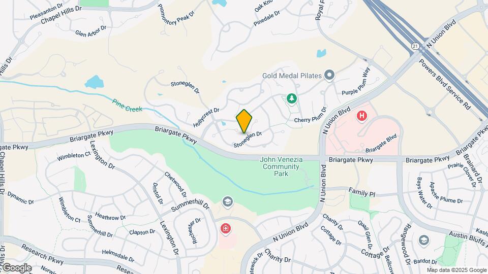 9631 Stoneglen Dr Map and Location Details