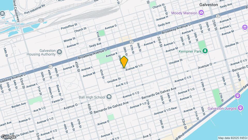 3828 Avenue M 1/2 Map and Location Details