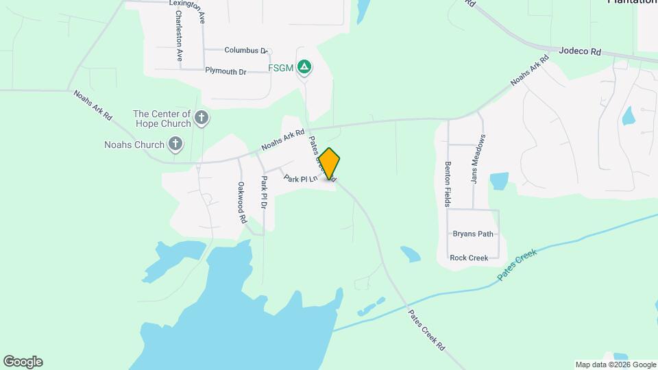 1583 Pates Creek Rd Mapa y Detalles de la Ubicación