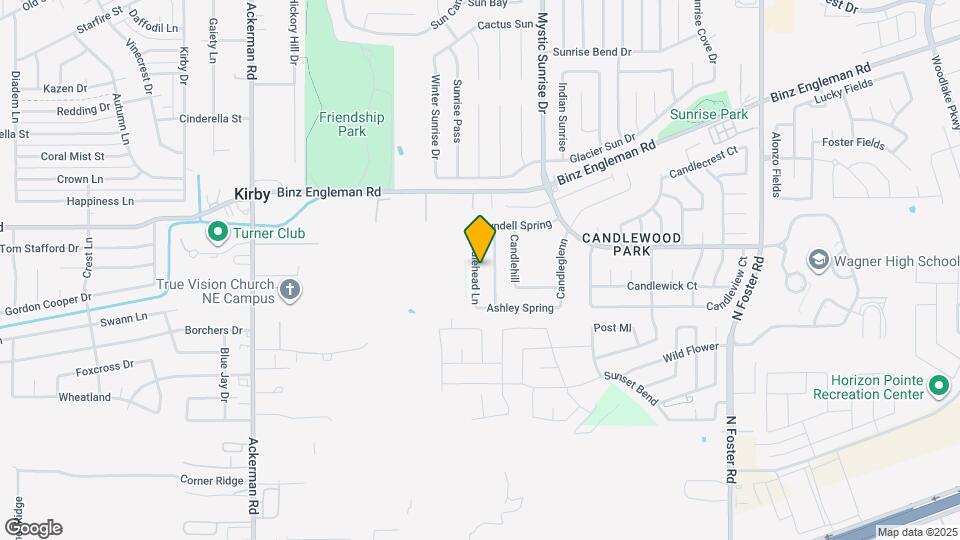 3618 Candlehead Ln Map and Location Details