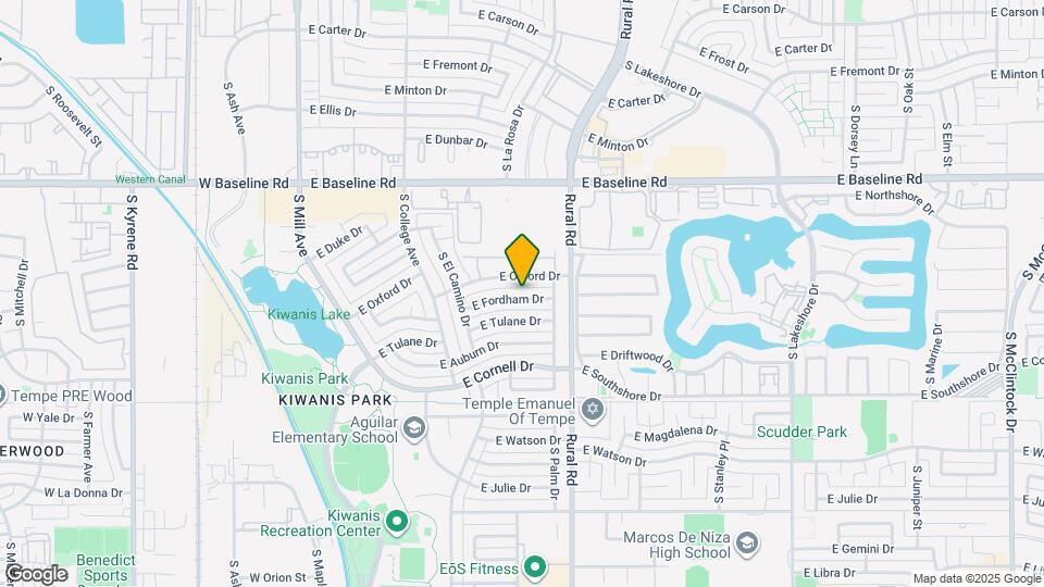 710 E Fordham Dr Map and Location Details