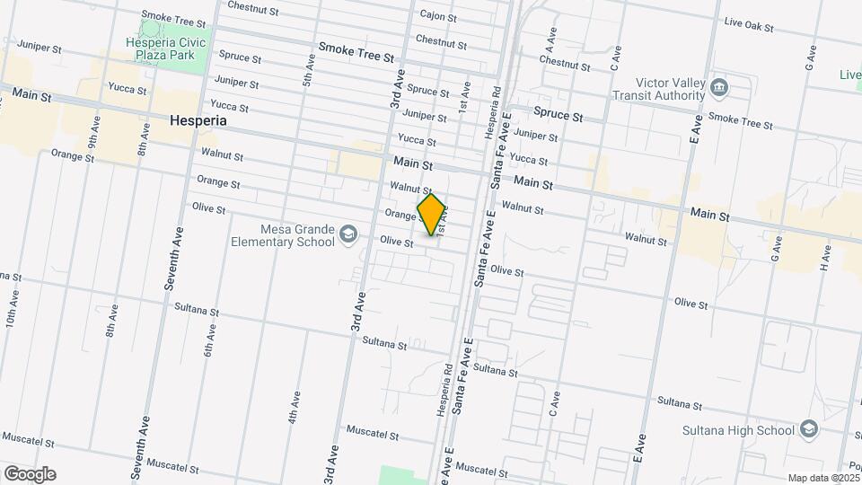 16412 Olive St Map and Location Details