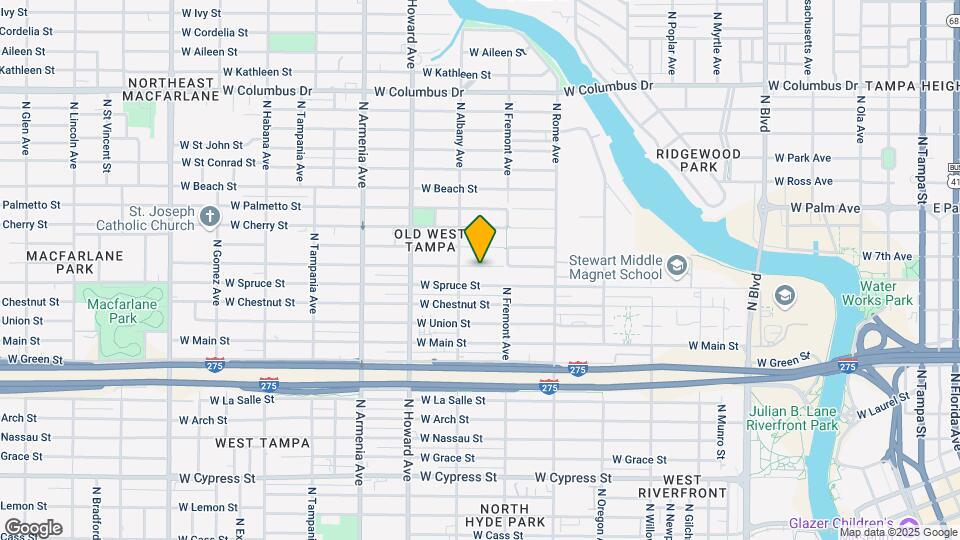 1914 W Walnut St Map and Location Details
