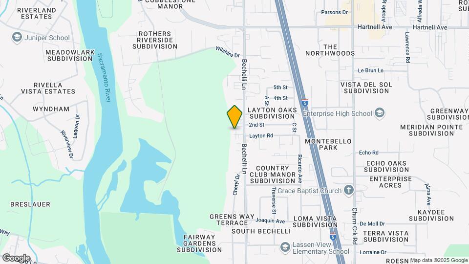3462 Bechelli Ln-Unit -B Map and Location Details