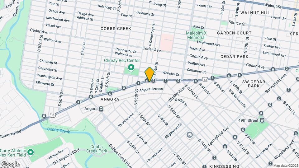 5416 Baltimore Ave Map and Location Details