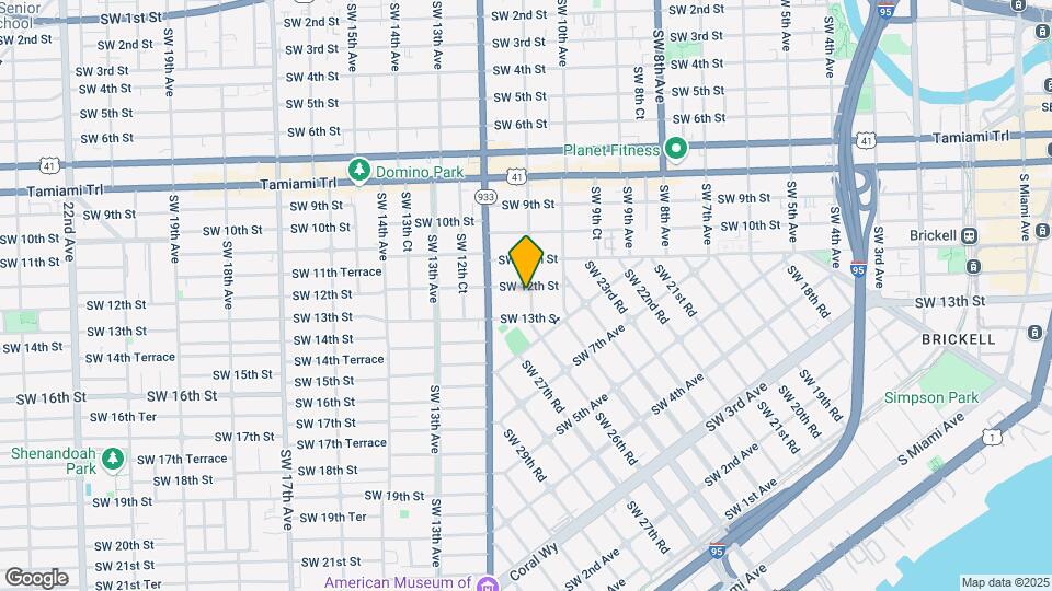 1218 SW 11th Ave Mapa y Detalles de la Ubicación