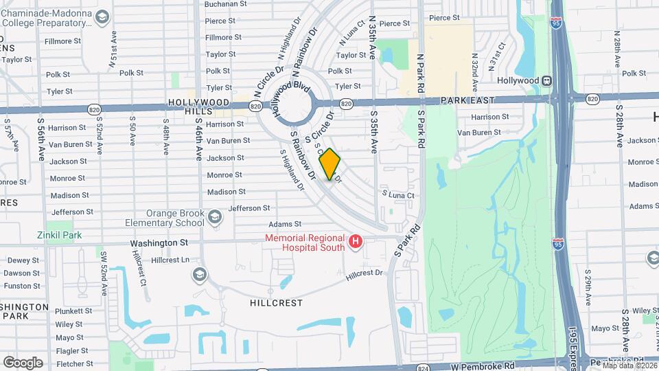 450 S Highland Ct Map and Location Details