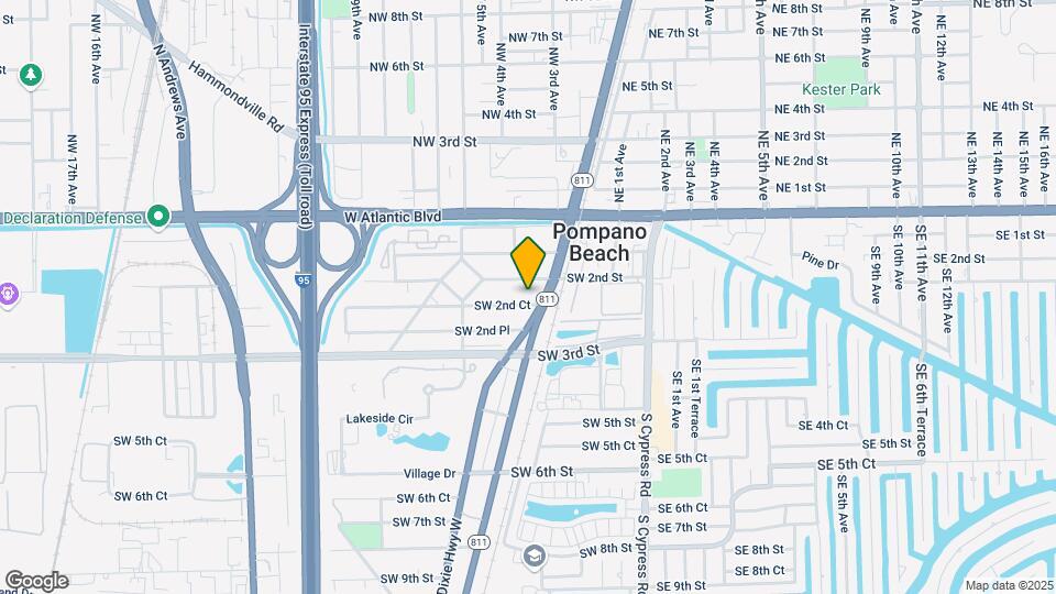 213 SW 2nd Ct Map and Location Details