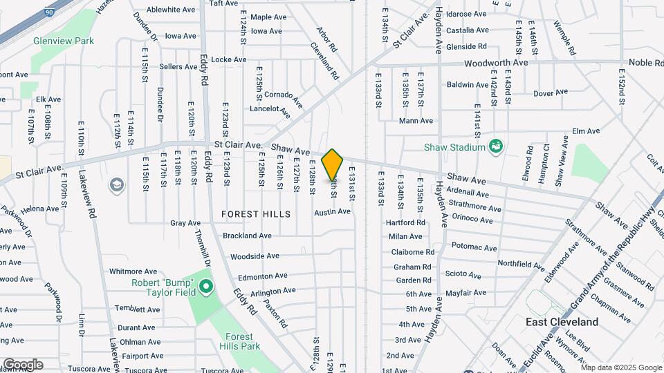 650 E 130th St Map and Location Details