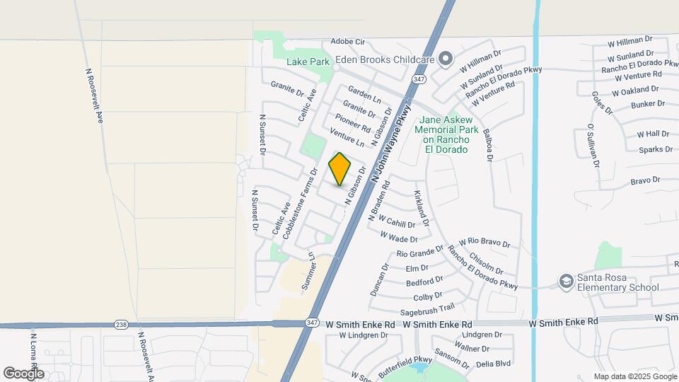 44207 Copper Trail Mapa y Detalles de la Ubicación