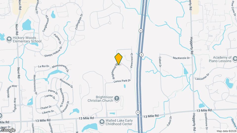 40761 Lenox Park Dr Map and Location Details