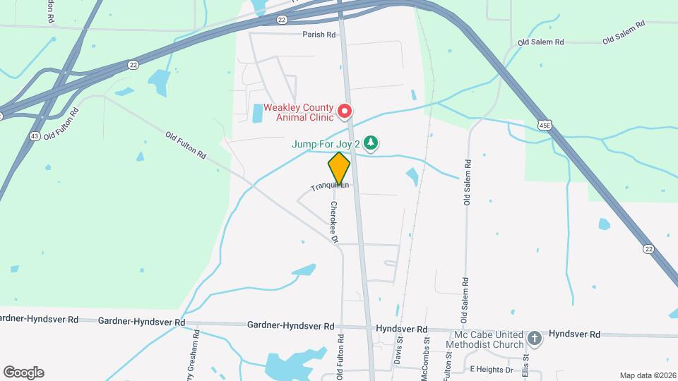 151 Cherokee Dr Map and Location Details