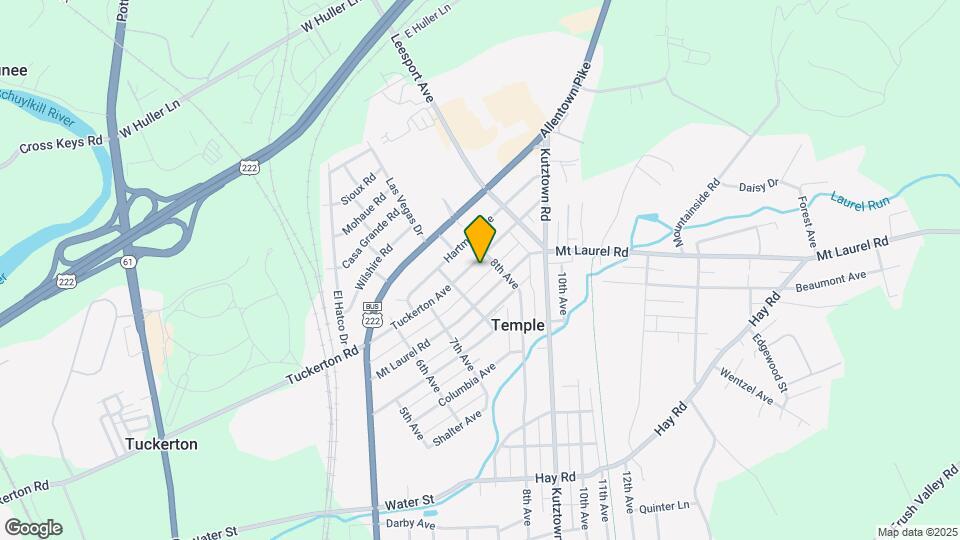 766 Tuckerton Ave Map and Location Details