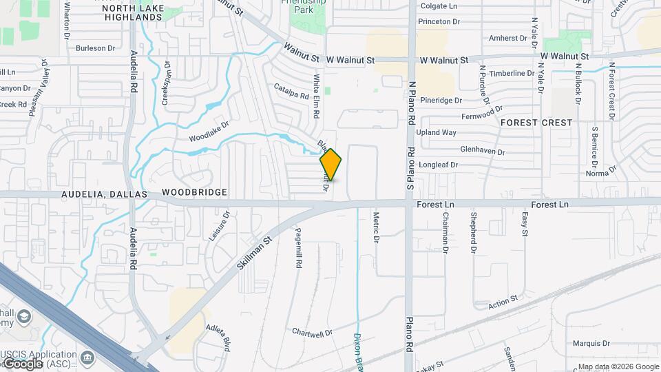 10410 Black Walnut Dr Map and Location Details