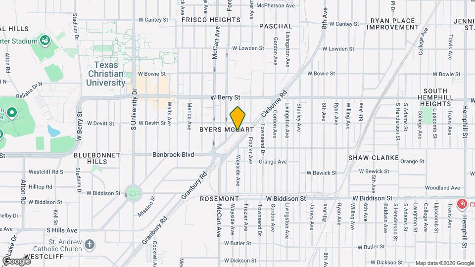 2323 Benbrook Blvd Map and Location Details