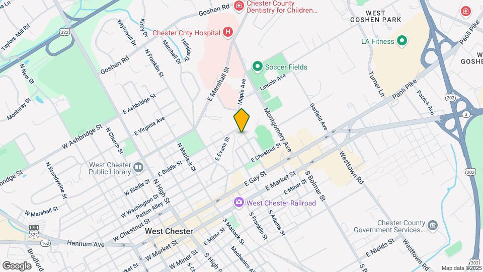 320 N Penn St, Unit 4 Map and Location Details