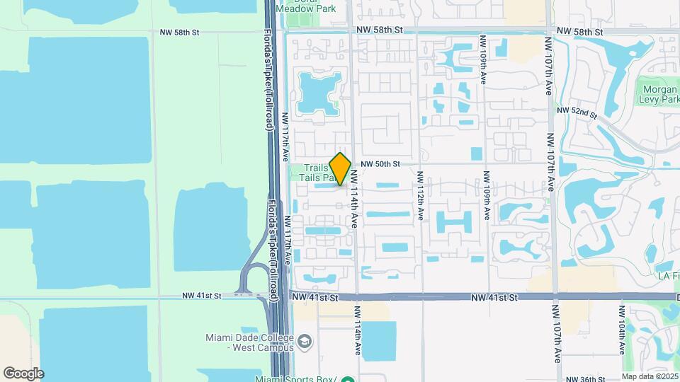 11444 NW 48th Ter Map and Location Details