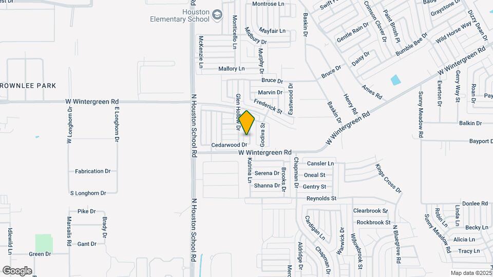 2013 Cedarwood Dr Map and Location Details