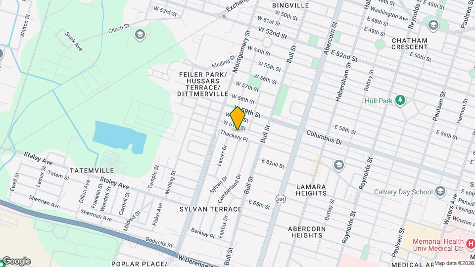 28 Thackery Pl Map and Location Details