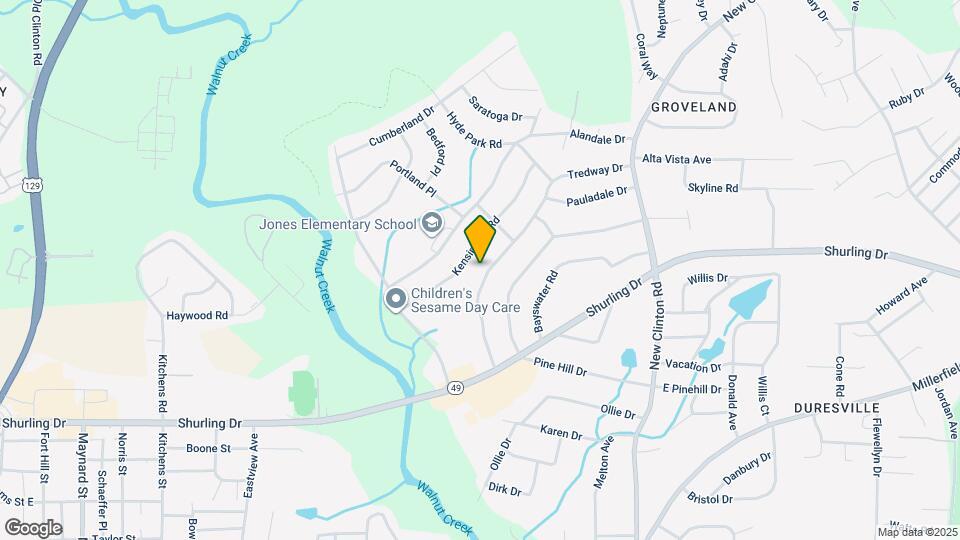 2442 Tredway Dr Map and Location Details