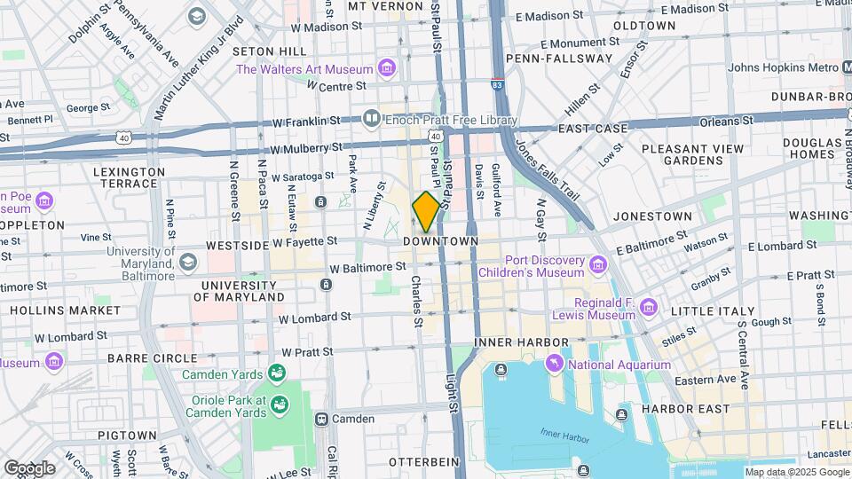 Baltimore Loft Apartments Mapa y Detalles de la Ubicación