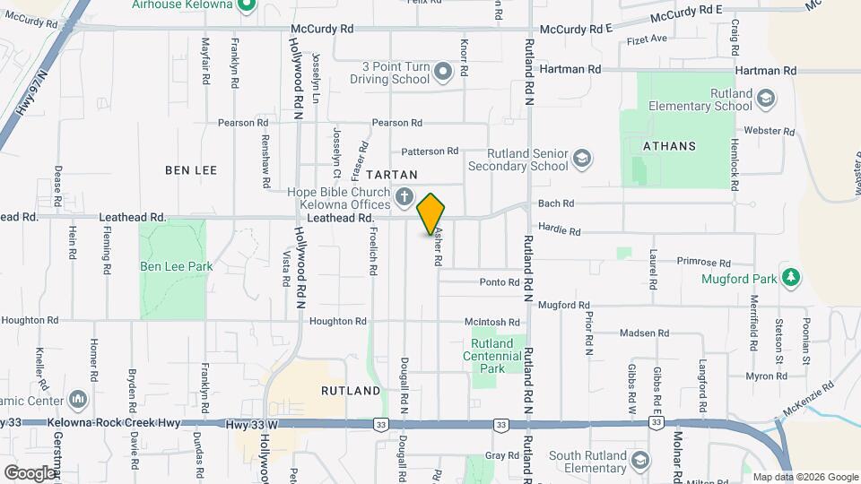 500 Asher Map and Location Details