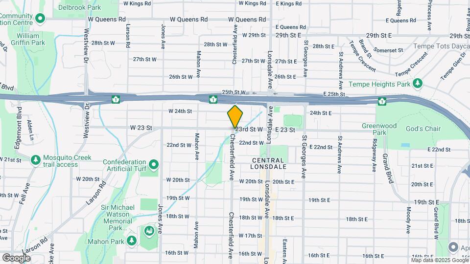 2288 Chesterfield Av Map and Location Details