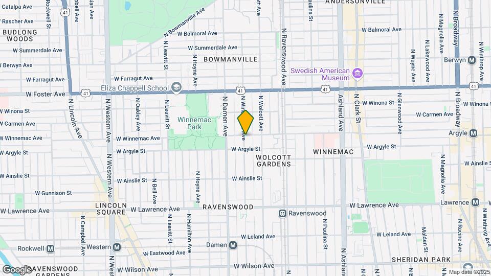 5023 N Winchester Ave, Unit 2 Mapa y Detalles de la Ubicación