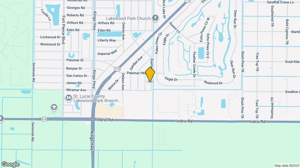 5005 Eastwood Dr Mapa y Detalles de la Ubicación