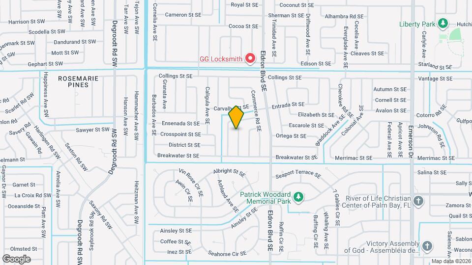 1072 Flintlock Ave SE Map and Location Details