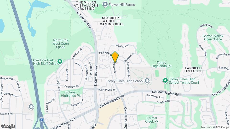 13317 Benchley Rd Mapa y Detalles de la Ubicación