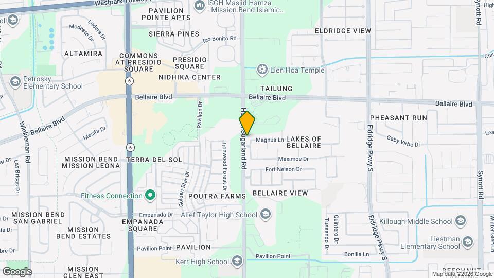 7102 Calix Ln Map and Location Details