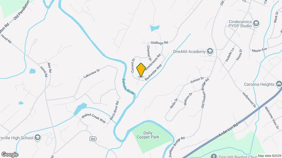 221 Riverbreeze Rd Map and Location Details