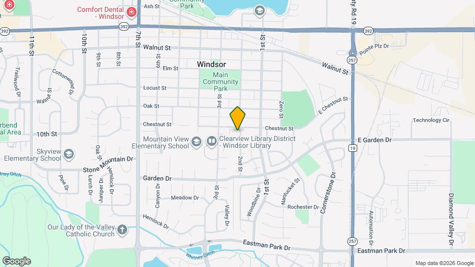 706 2nd St Map and Location Details