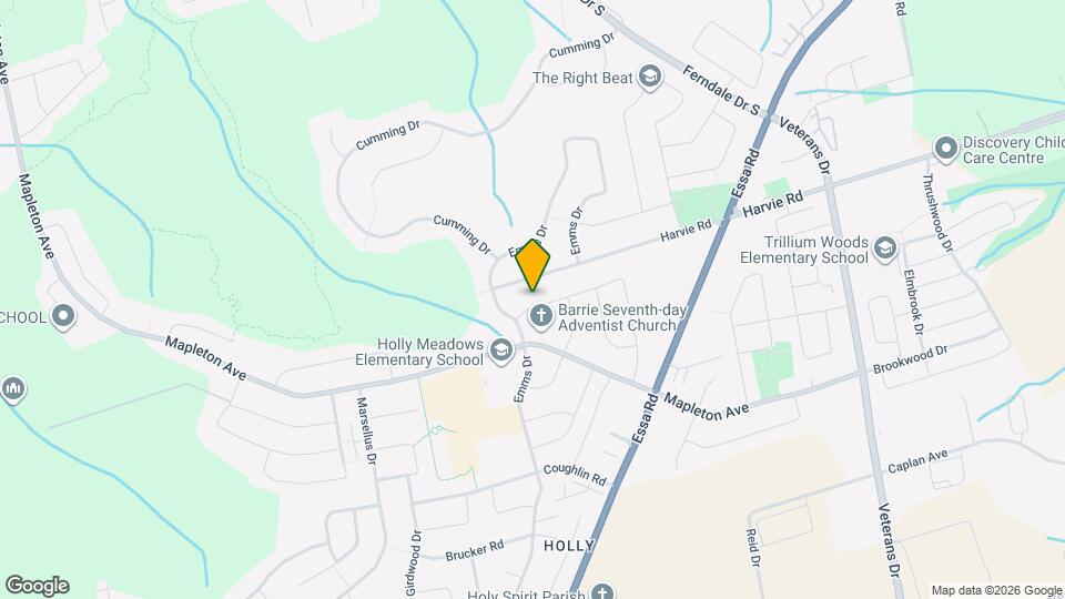 10 Leslie Ave Map and Location Details