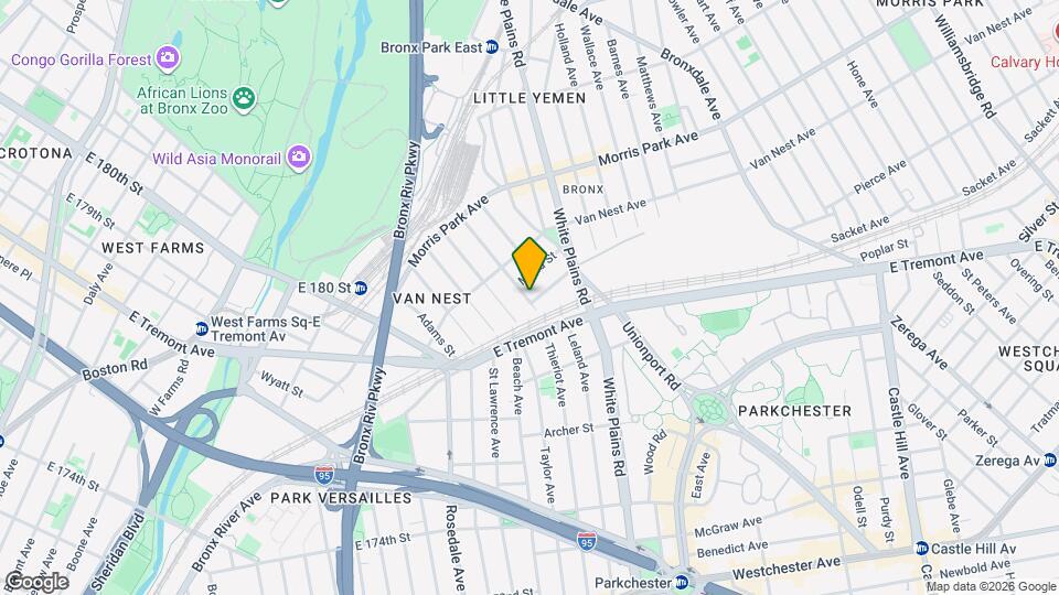 BAKER AVENUE, BRONX, Unit 1 Map and Location Details