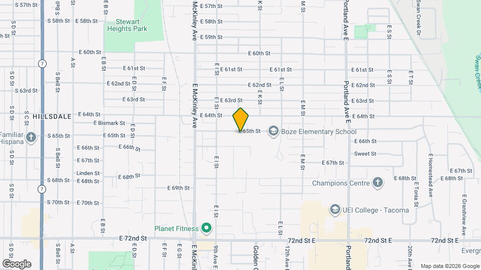 938 E 65th St Map and Location Details