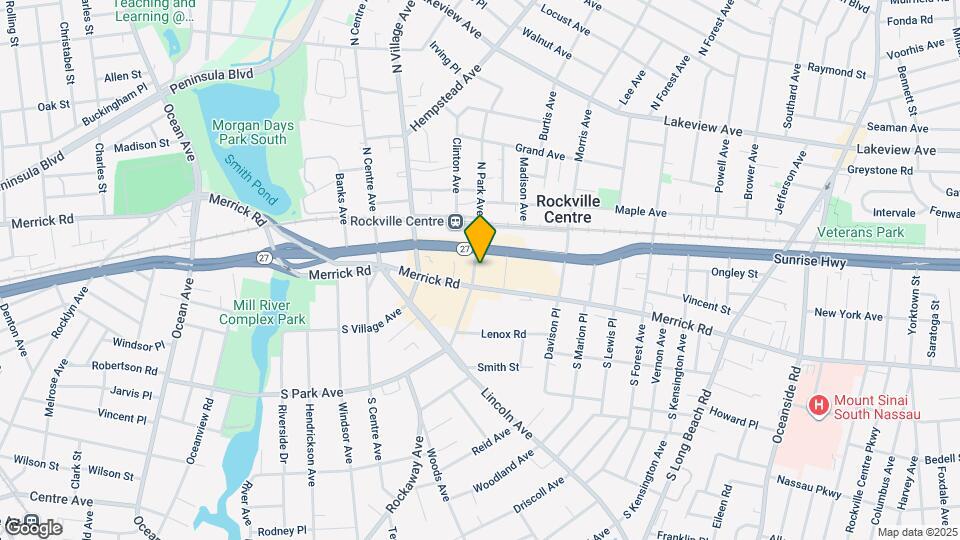 17 N Park Ave Map and Location Details