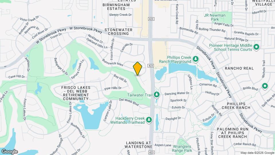 7313 Reflection Bay Dr Mapa y Detalles de la Ubicación