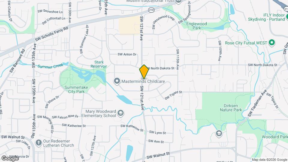 11430 SW 121st Ave Map and Location Details