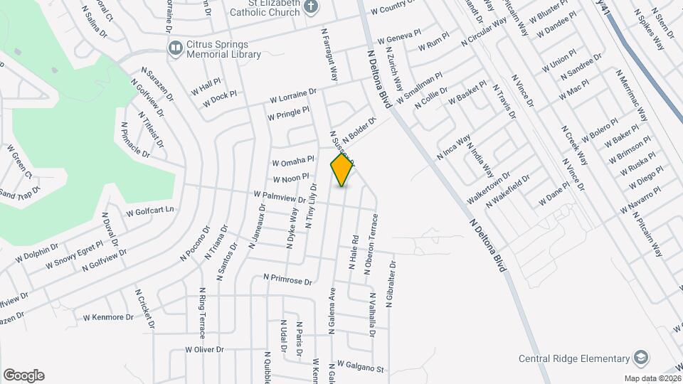 8244 N Galena Ave Map and Location Details