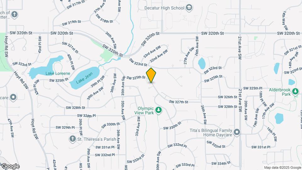 3004 SW 325th Pl Map and Location Details