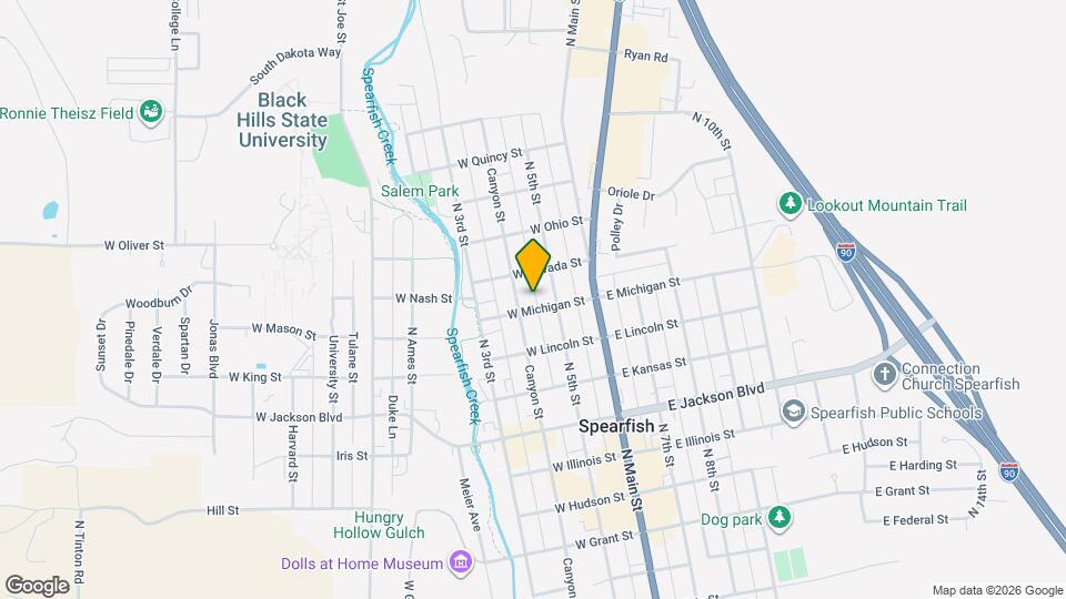 230 W Michigan St Map and Location Details