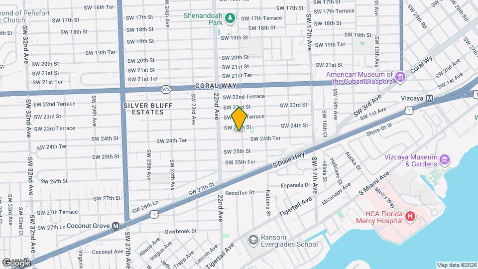 2420 SW 21st Ave Map and Location Details