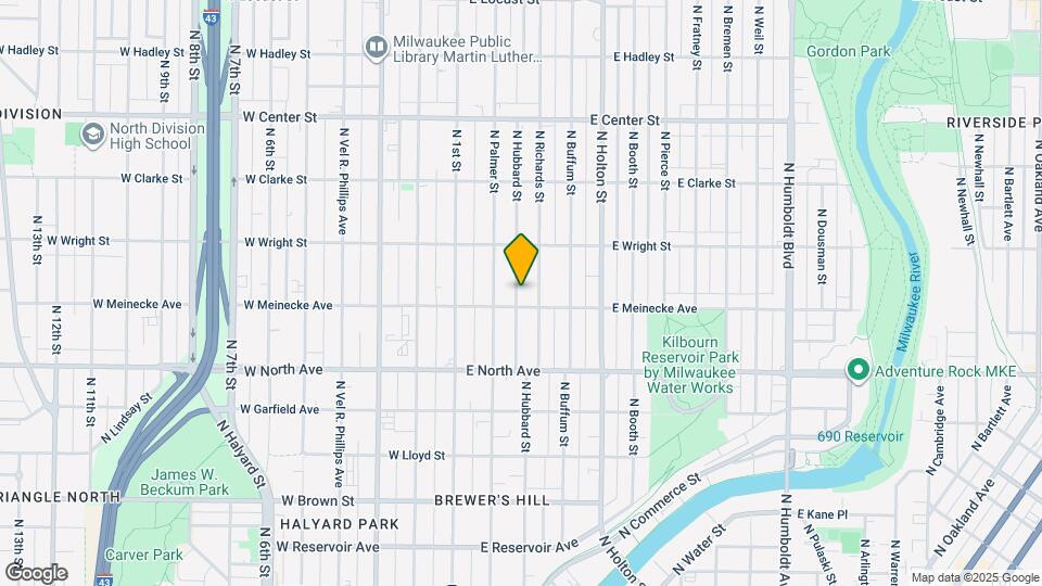 2416 N Hubbard St Mapa y Detalles de la Ubicación