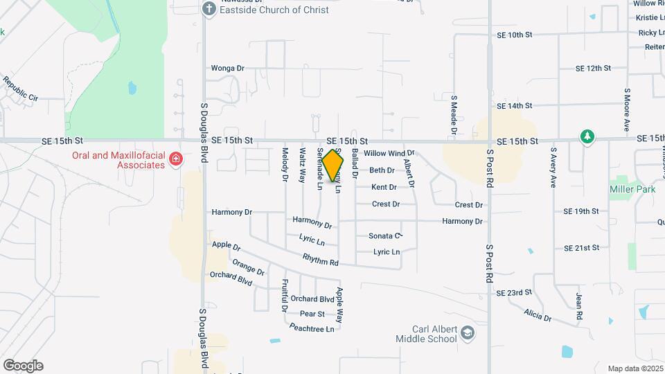 1717 Symphony Ln Map and Location Details