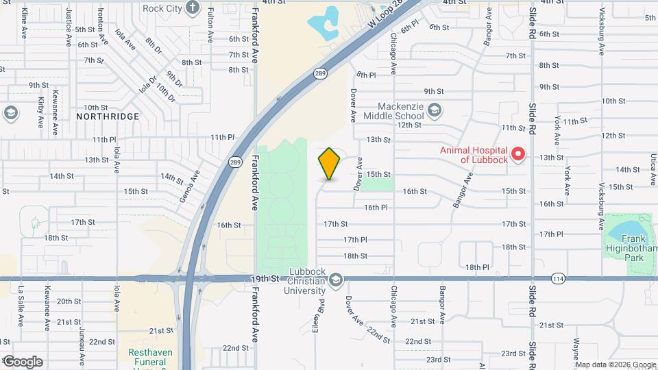 1509 Elkhart Ave Map and Location Details