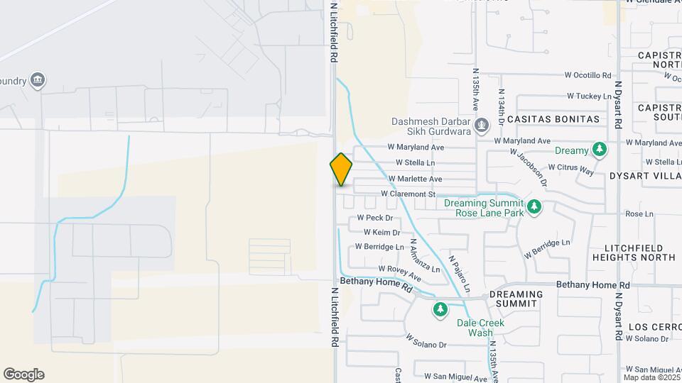 6249 N Litchfield Rd Map and Location Details