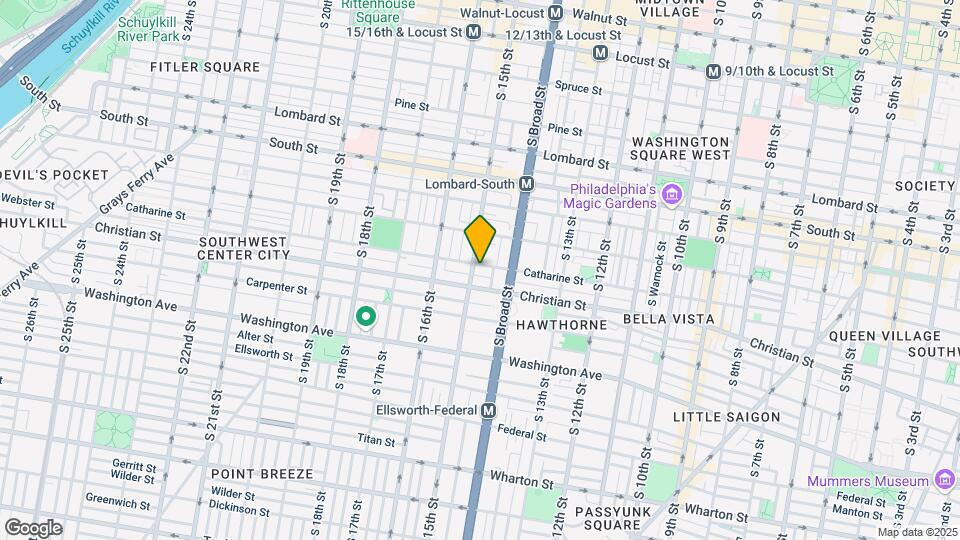 1434 Catharine St Map and Location Details